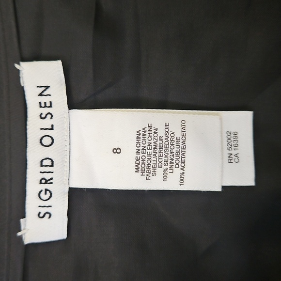 Sigrid Olsen Corded Pintuck A-line Skirt - Picture 5 of 6